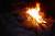 La cuisine sur le feu de camp