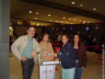 MARC, ZABETH,MAMAN ET MOI !!